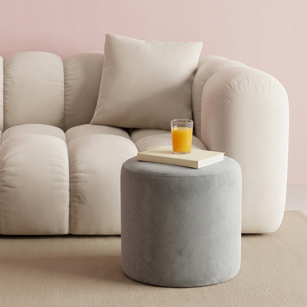 Puf Lovely vysoký Moderní Taburet podnožka stolek sedák