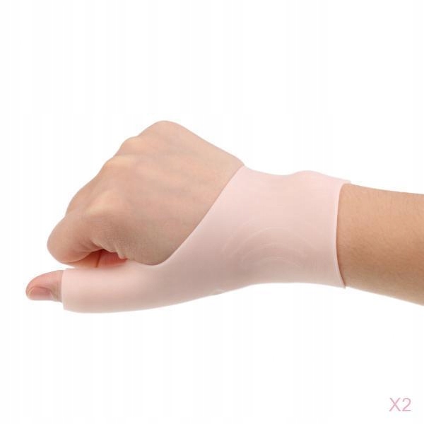 2 X силиконовые перчатки для поддержки запястья