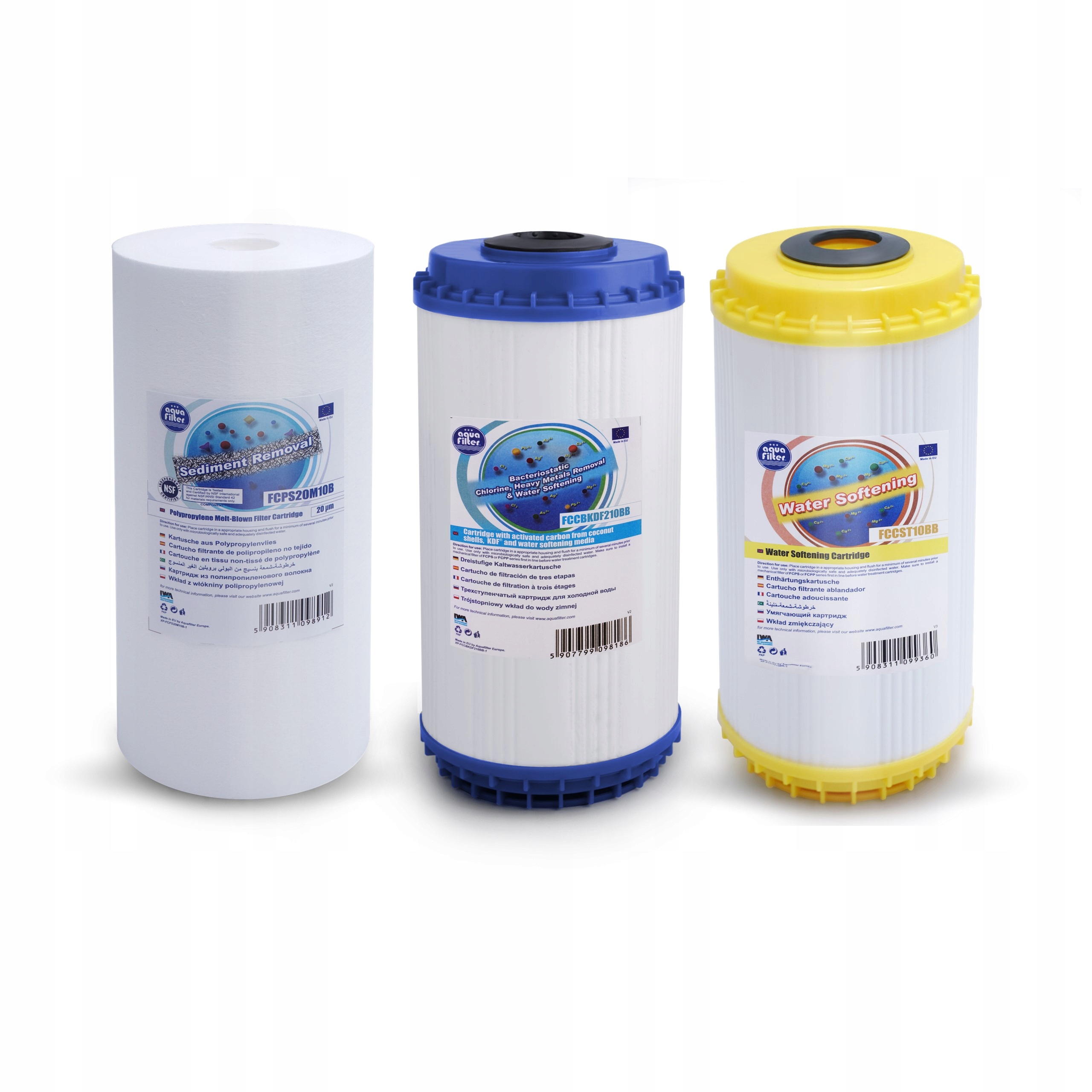 

Komplet wkładów FCPS20M10B FCCBKDF210BB FCCST10BB