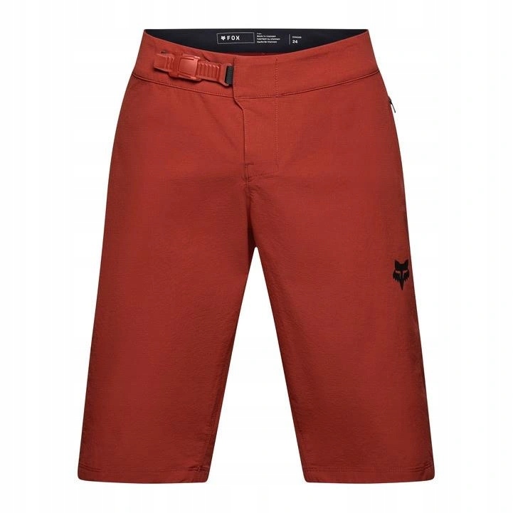 Kraťasy cyklistické kraťasy Fox Ranger W/liner Rust bordó, lehké a odolné
