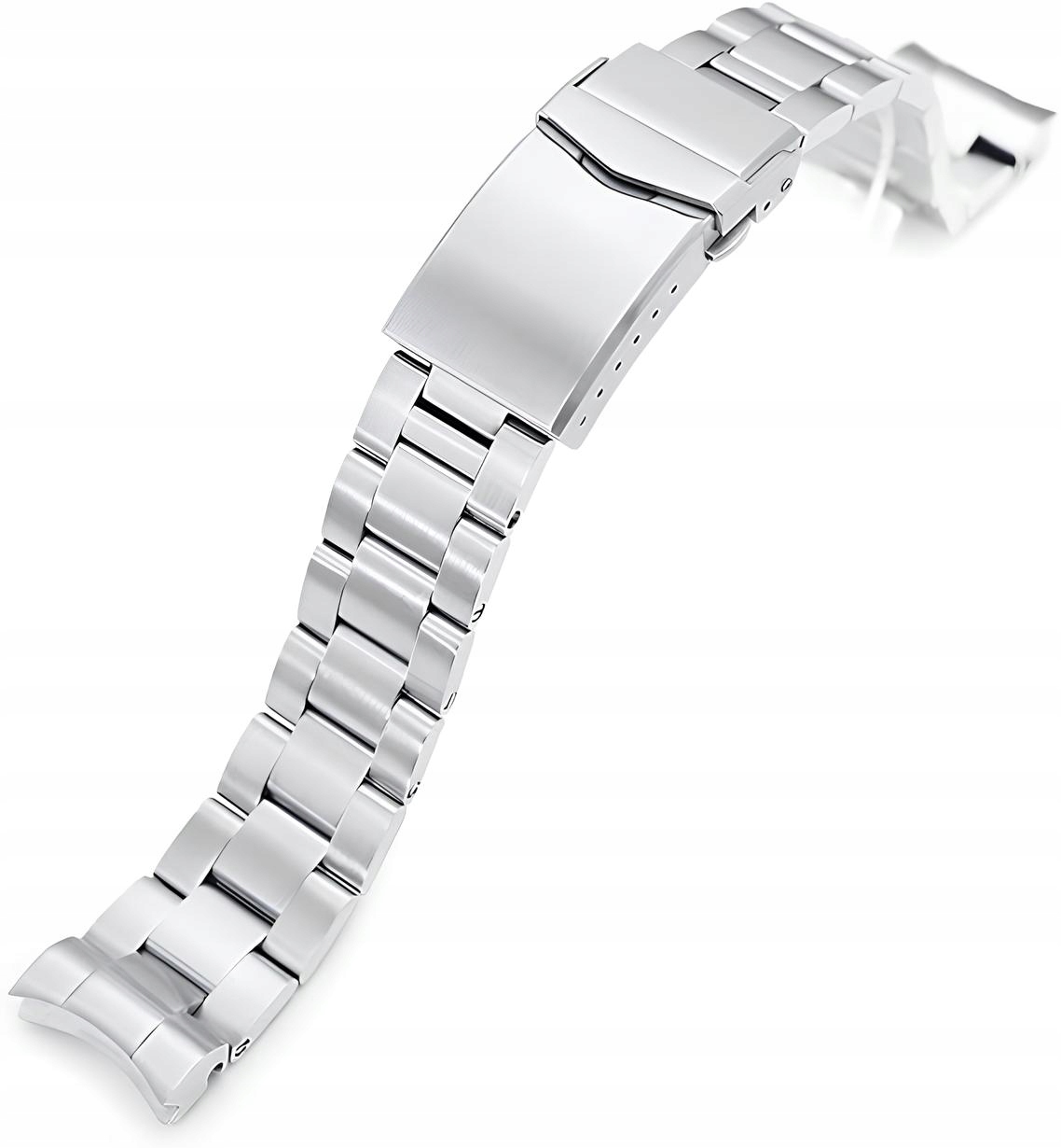 Pásek MiLTAT 20 mm pro hodinky Seiko Baby MM 200 nerezová ocel velikost L