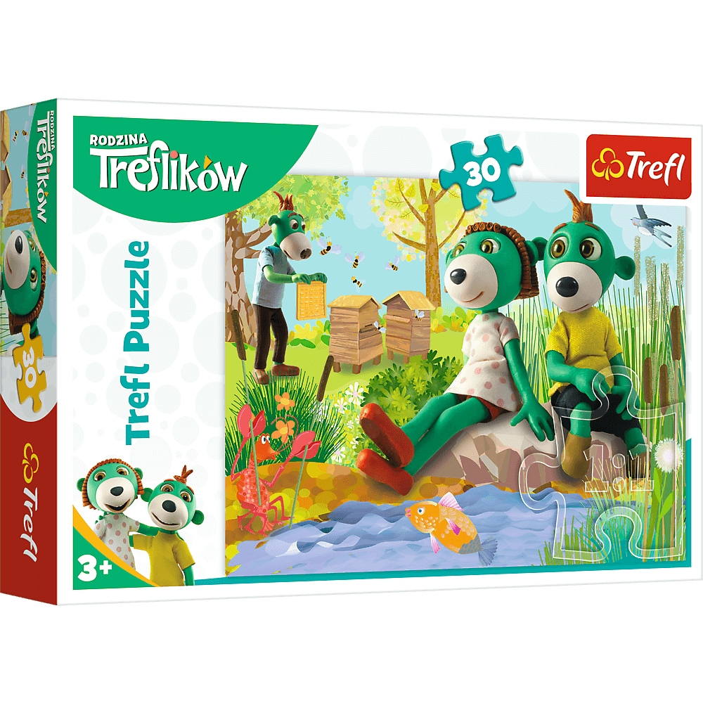 

Puzzle 30 El Trefliki nad stawem, Trefl 18265