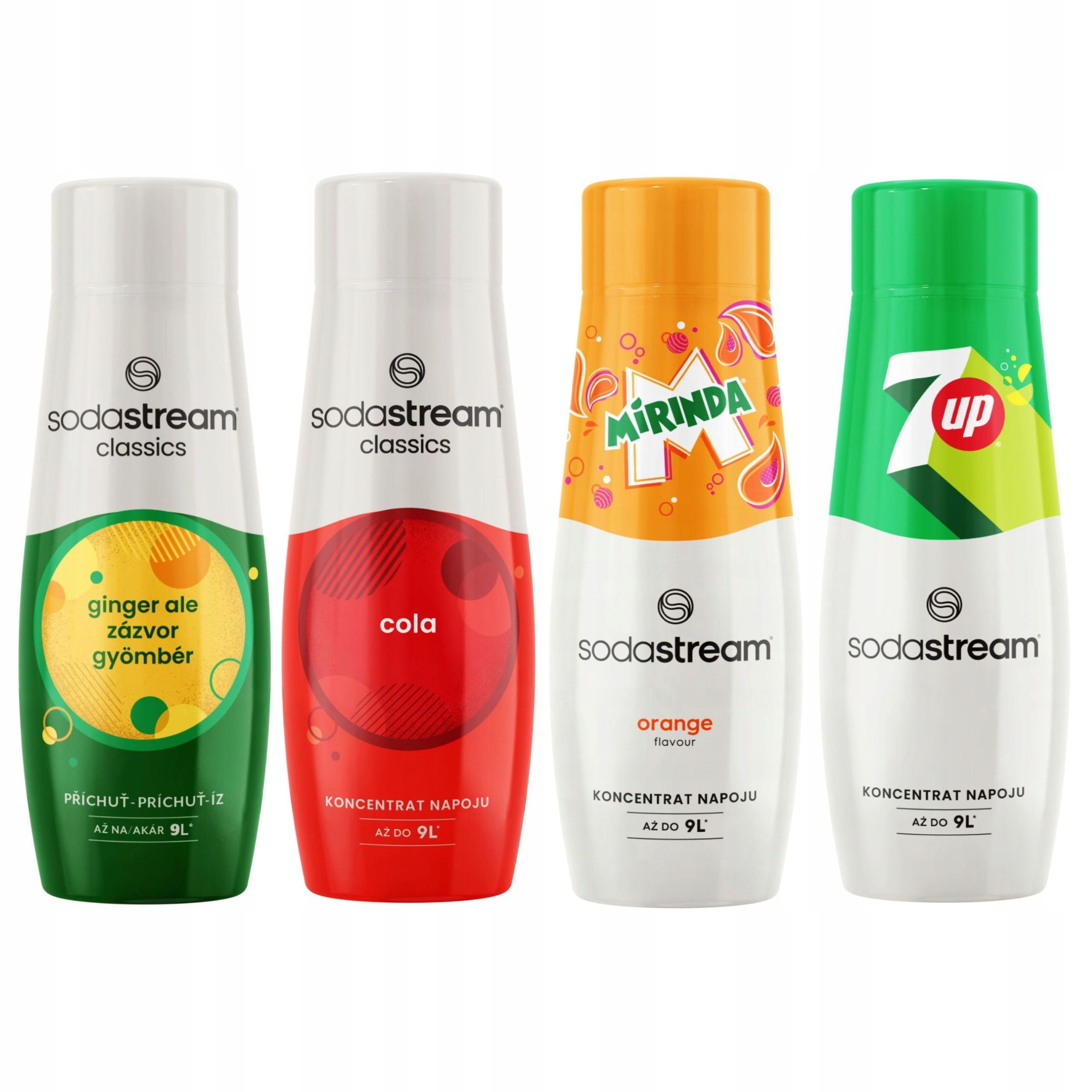 Levně Sirup do saturátoru SodaStream Cola Mirinda 7Up Mojito