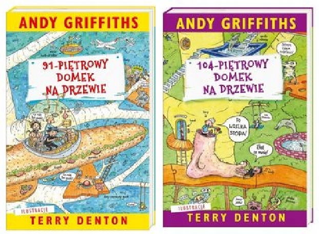 104+ 91-piętrowy domek na drzewie Andy Griffiths
