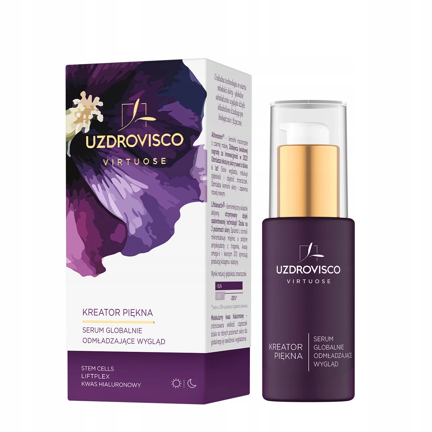 Uzdrovisco Virtuose Kreator krásy Sérum globálně omlazující vzhled 30 ml