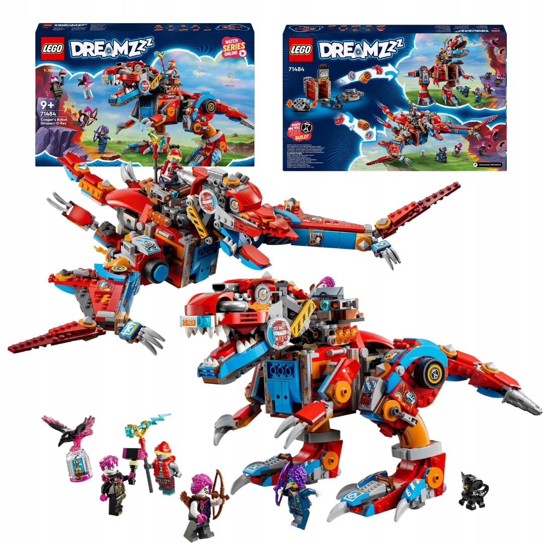 Lego DREAMZzz 71484 Dinorobot Coopera C-Rex