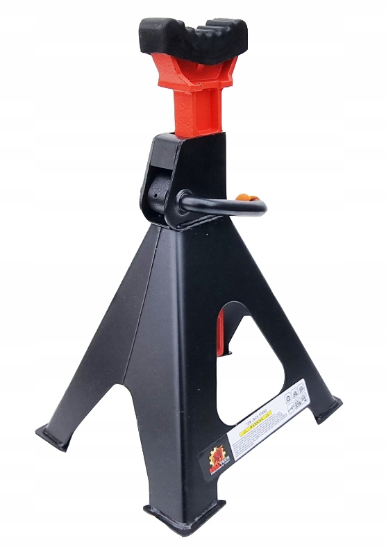 2x KOBYŁKI 6T PODSTAWKI PODPORY Z BLOKADĄ GUMĄ PIN MOCNE 6 TON REGULOWANE Kod producenta M80101