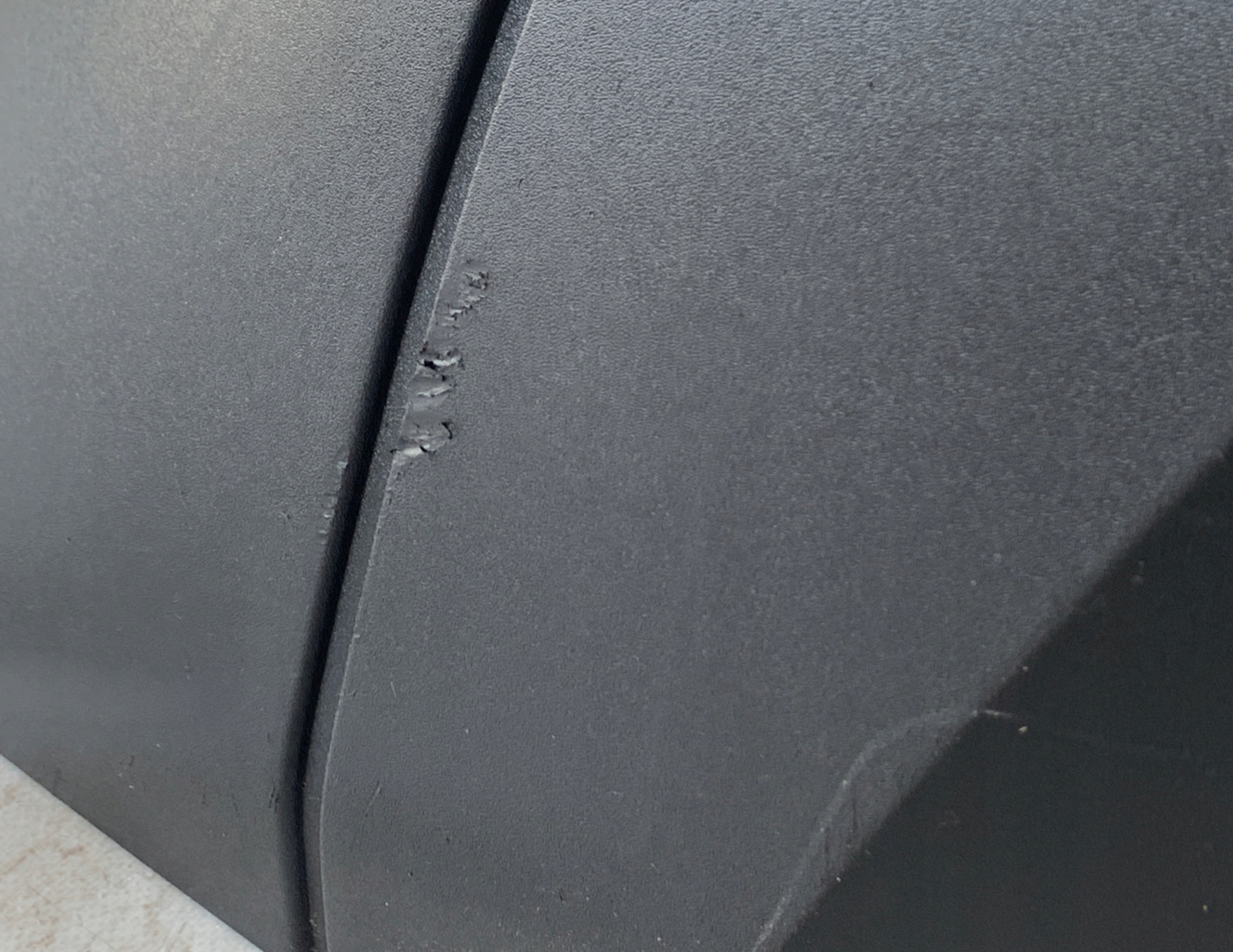 bumper rear part rear OPEL CROSSLAND X PDC