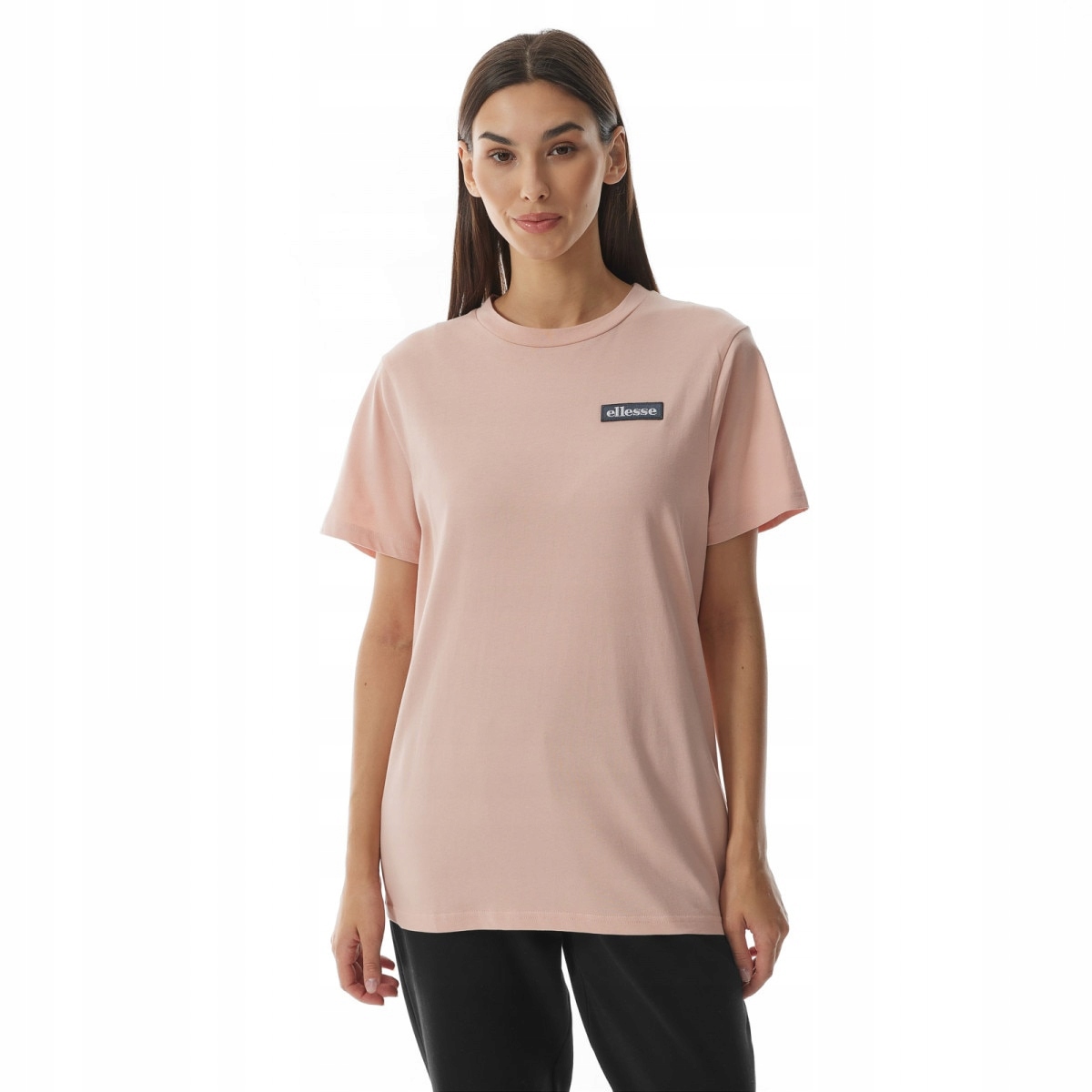 Damski t-shirt z nadrukiem Ellesse Taya różowy