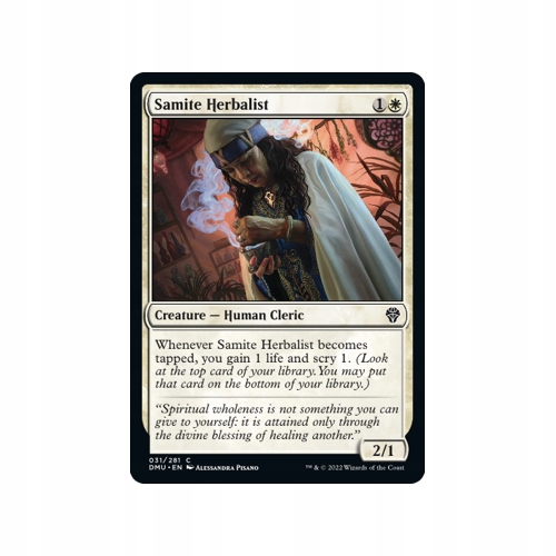 Mtg 4x Samite Herbalist