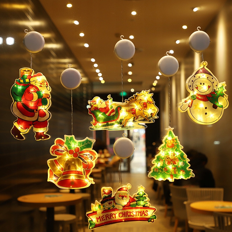LED Christmas Lights Window Hanging Lights (ALL1611) • Cena, Opinie