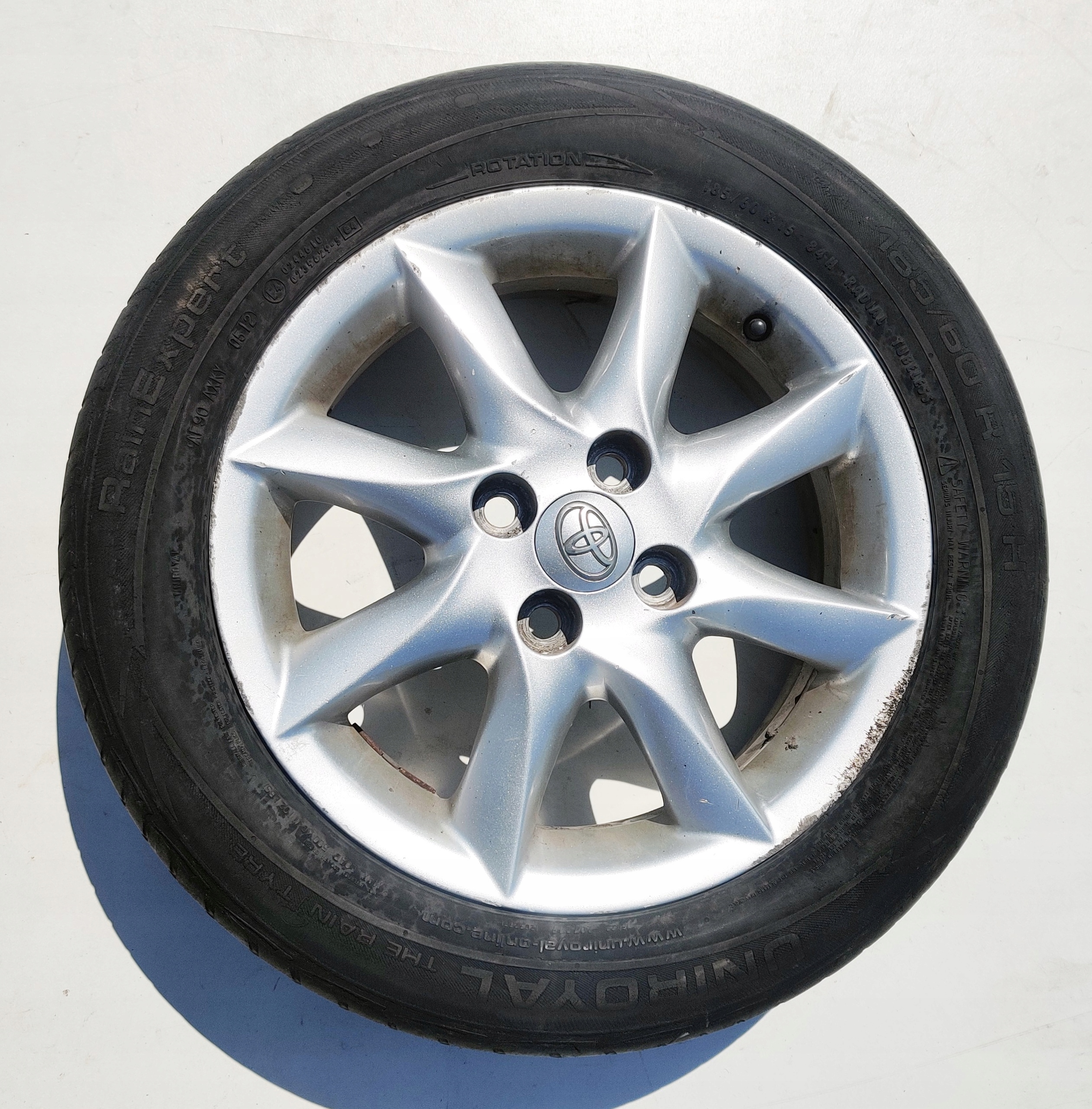 KOŁO FELGA ALUFELGA TOYOTA YARIS 15 "