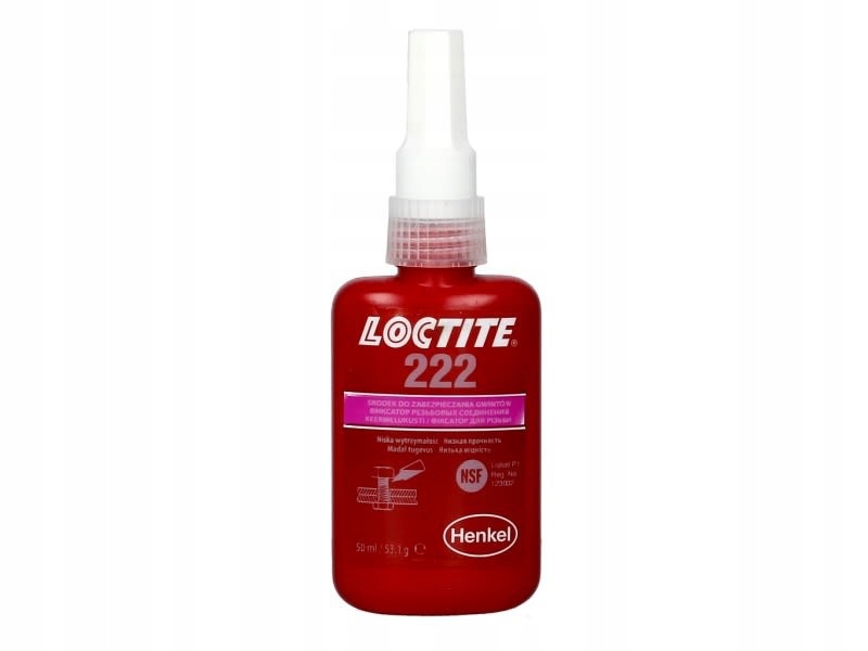Prípravok na ochranu závitu Loctite 222 50 ml
