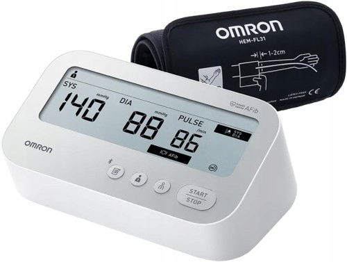 Omron X4 Connect AFib Ciśnieniomierz Bluetooth Mankiet 22-42 cm