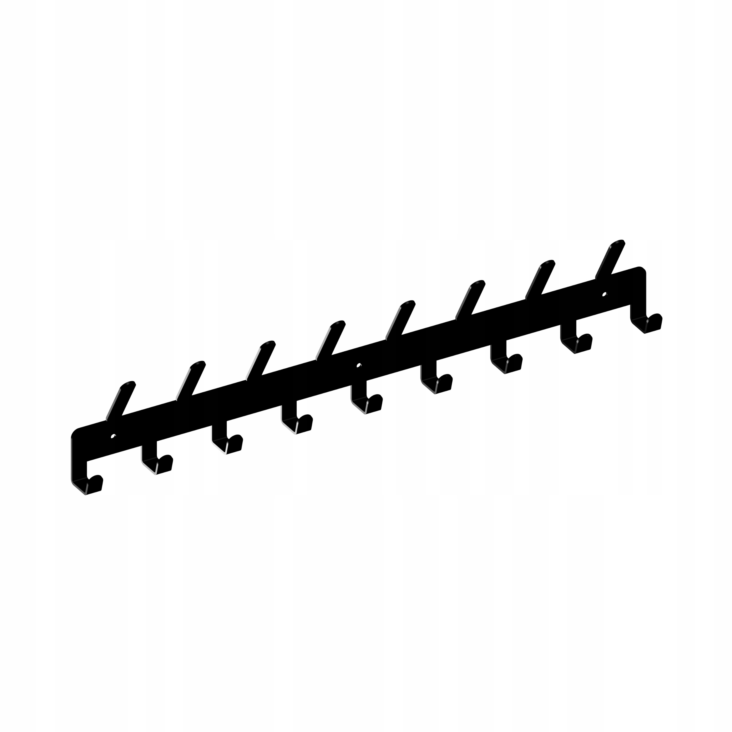 

Ścienny Wieszak Na Klucze I Ubrania 17 Haczyków