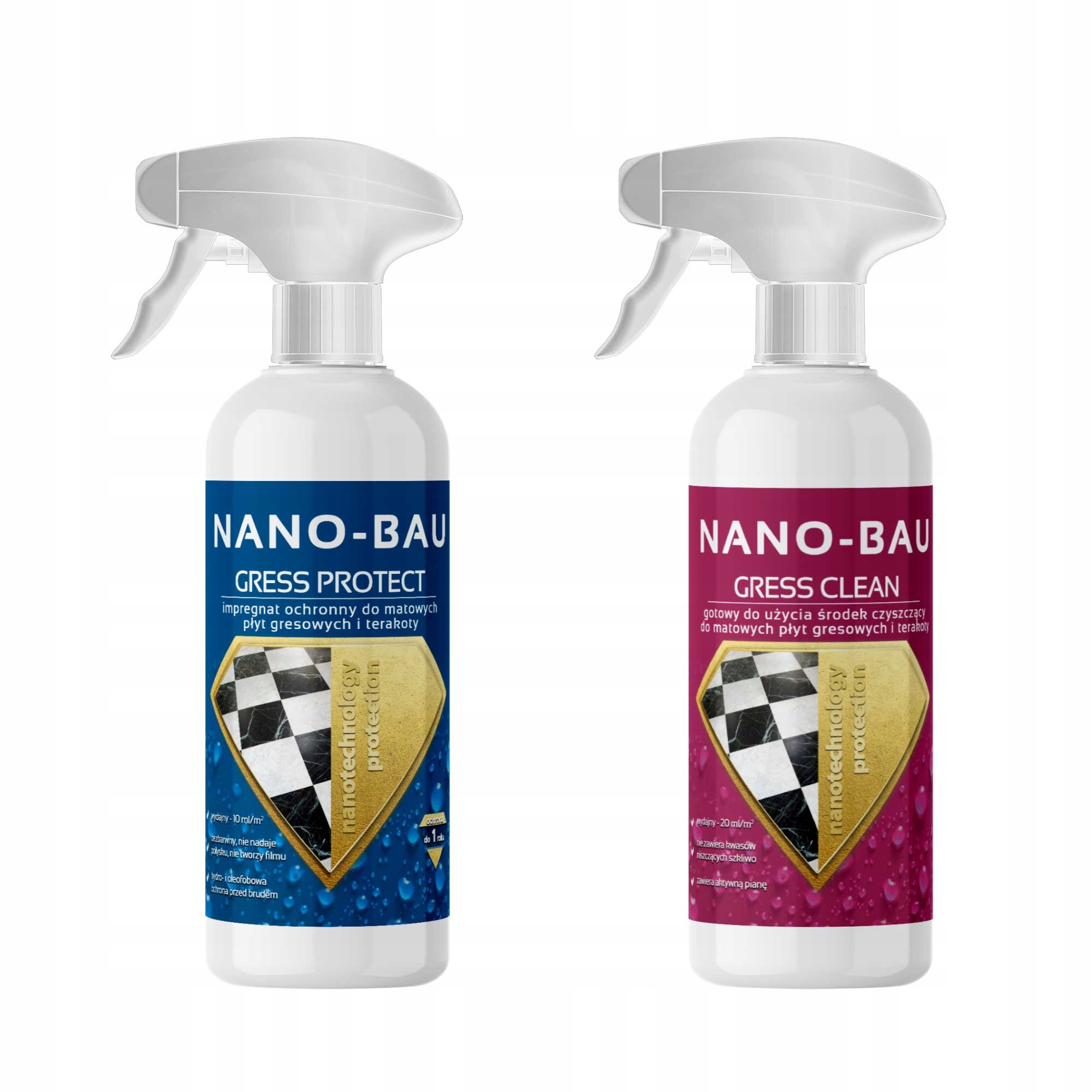 Sada pro impregnaci a čištění Gresu Nano-Bau