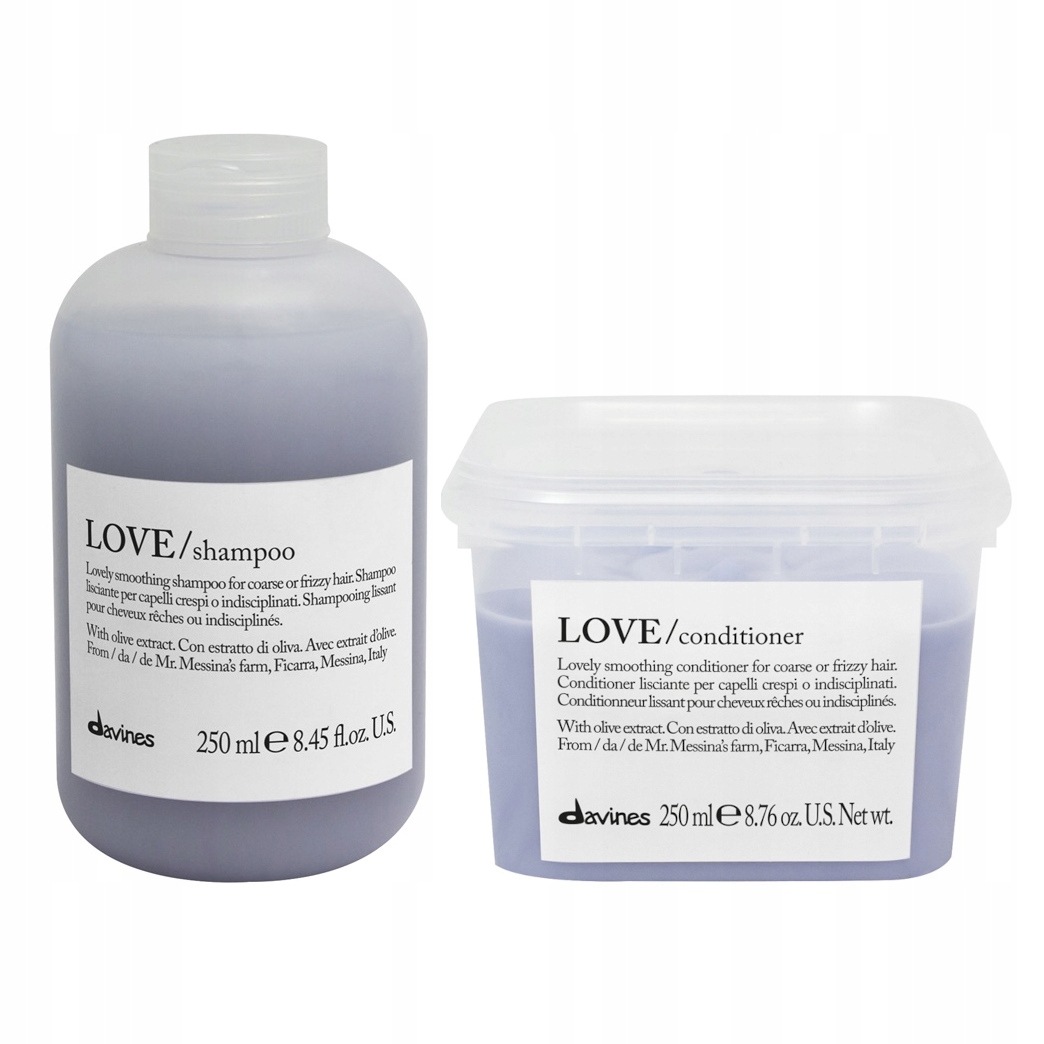 Love Smooth Zestaw Wygładzający Szampon Odżywka Włosy