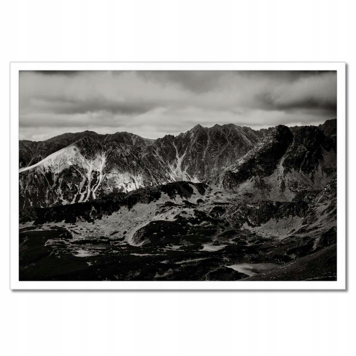 Plakáty v rámu 60x40 Tatry Polské hory Pohled