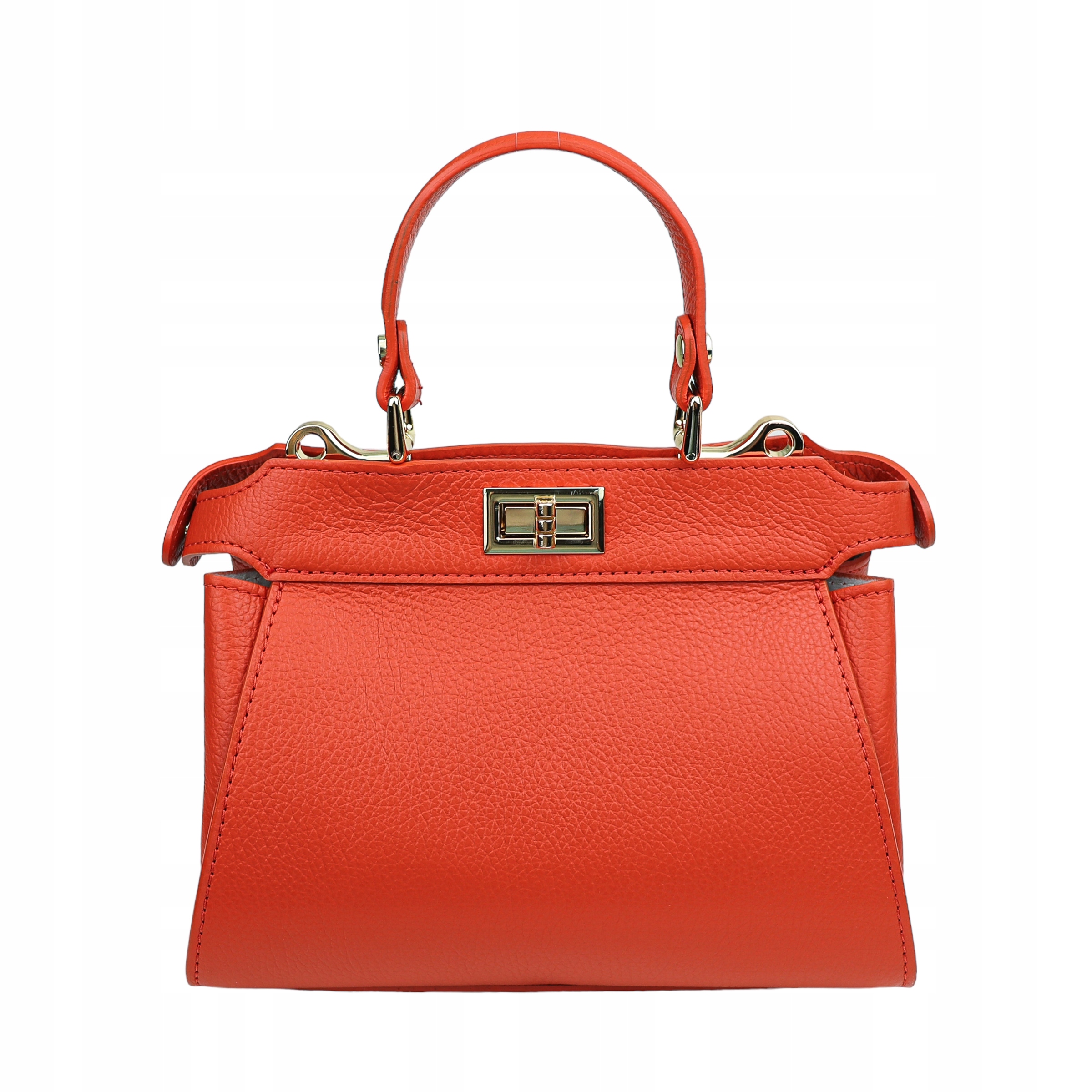 Dámská kožená kabelka Judy Terakotová