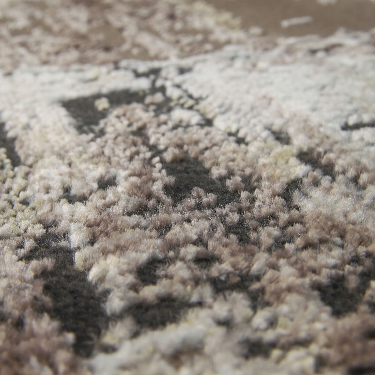 MIĘKKI DYWAN LAILA 2498c DO PRZEDPOKOJU BRĄZOWY SZARY GRUBY LOFT 120x170cm Rodzaj wycinany