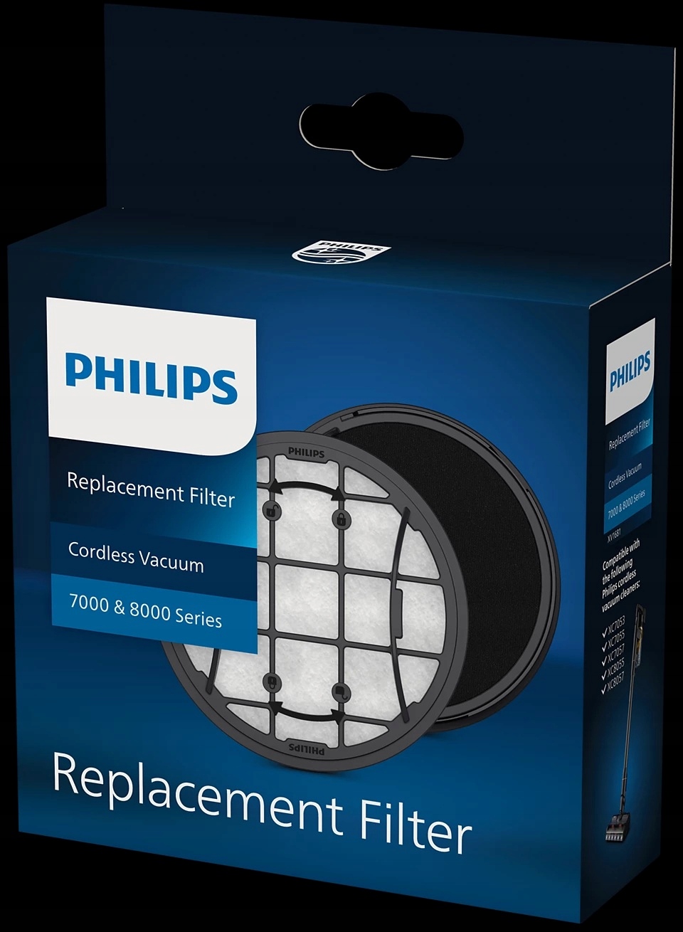 Philips Vyměnitelný filtr pro bezdrátové VC řady 6000, 7000 a 8000 XV