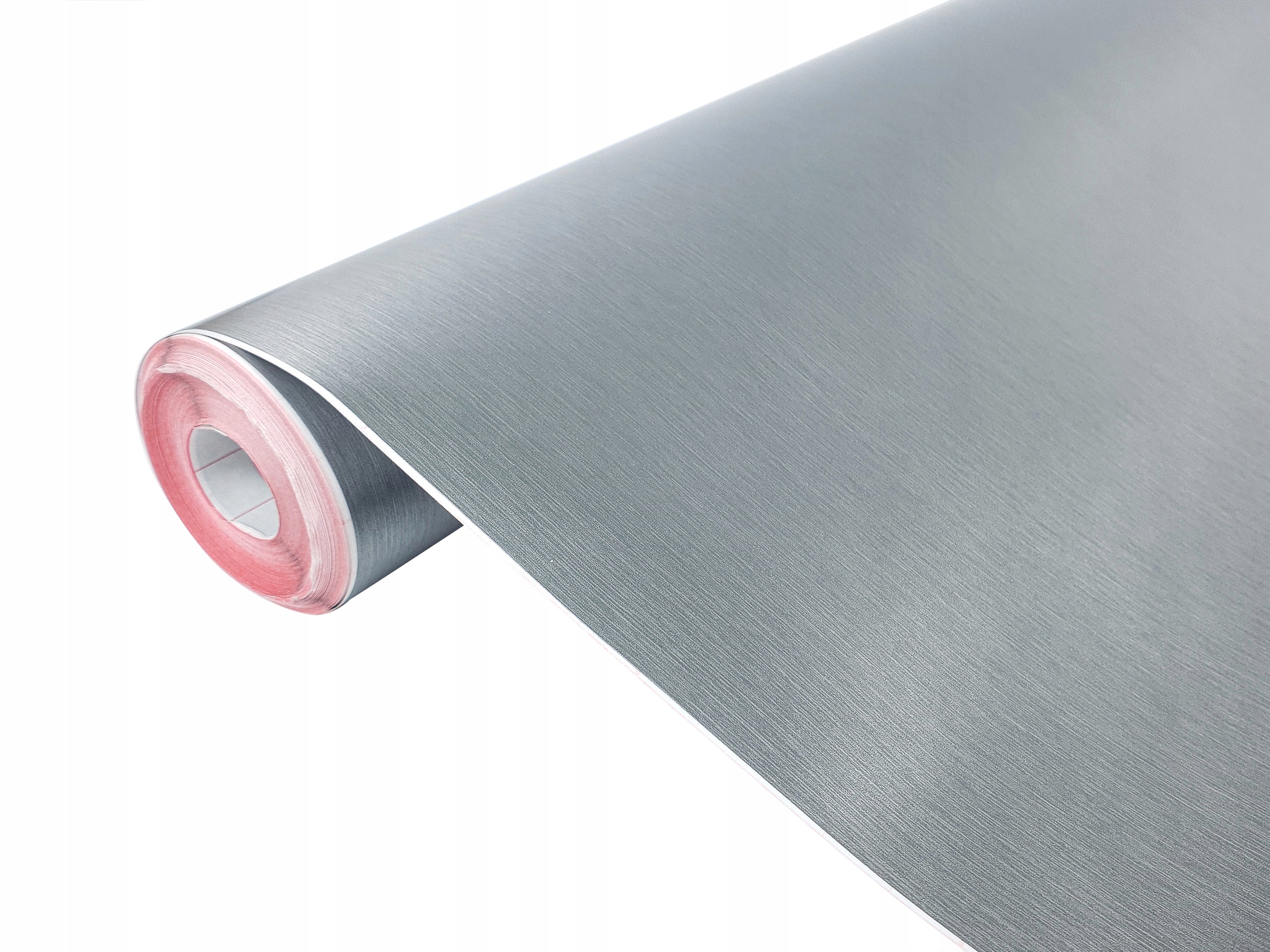 Dekorativní lepicí dýha na nábytek Diy stůl Fólie Pvc Hliník Stříbrná