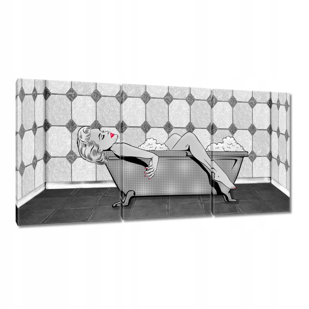 

Obrazy 120x60 Marylin Monroe w wannie