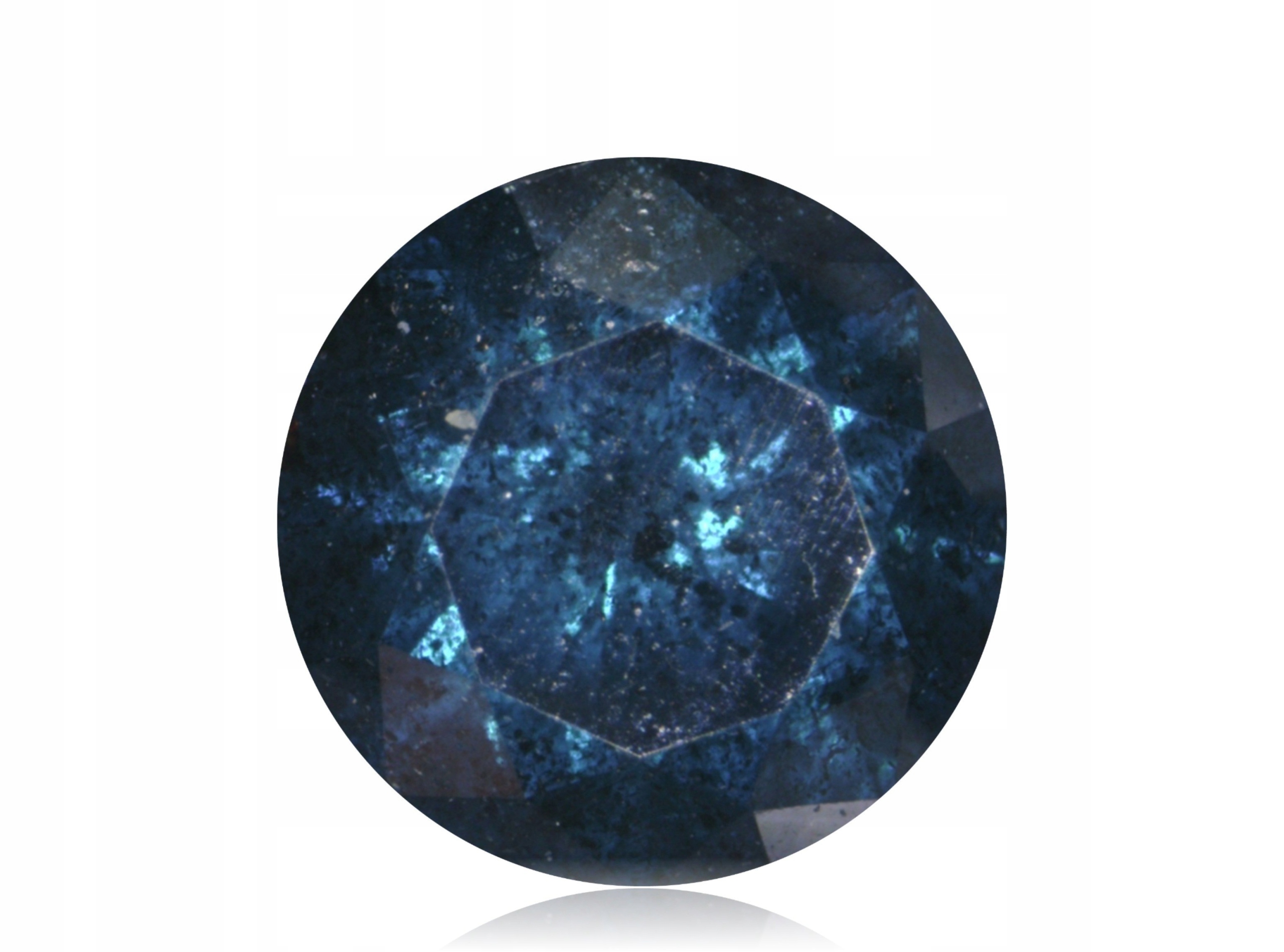 Diamant 0.37ct Modrý Briliant I3 eCertifikát Wbd