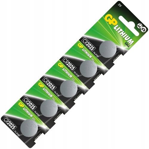 

5 x bateria litowa mini Gp CR2025