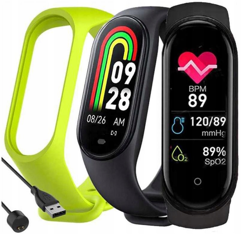 KROKOMIERZ SMARTWATCH SMARTBAND M8 OPASKA