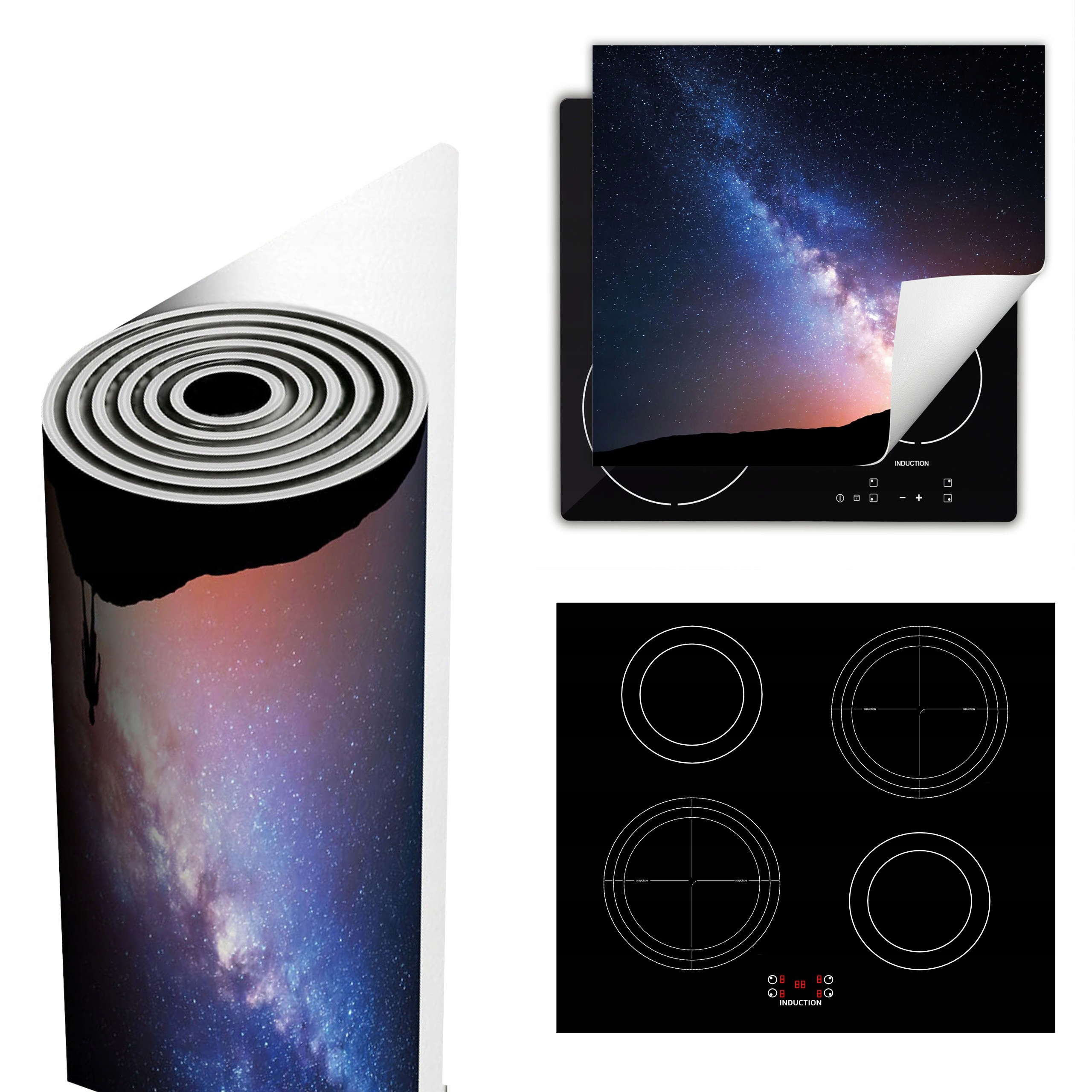 Ochranná Podložka Na Sporák Má Více Místa 60x52 Hvězdy