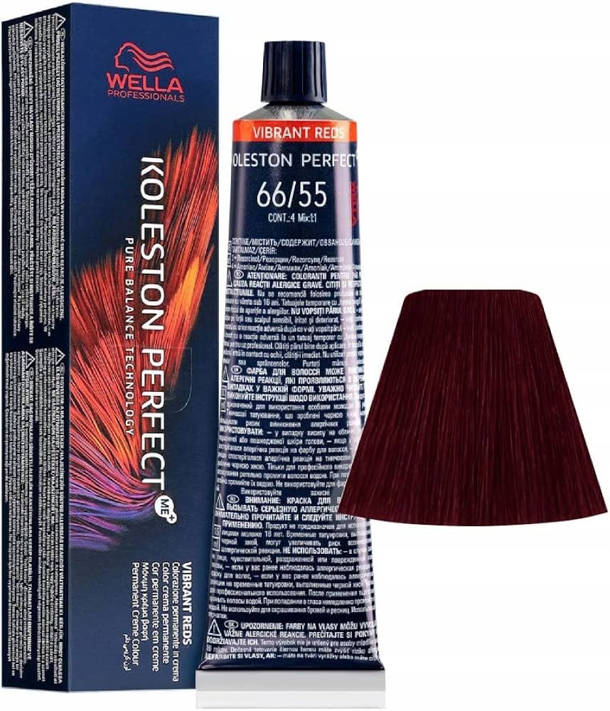 Wella Professionals Koleston Perfect Me+ odstín 66/55 Vibrant Reds 60 ml