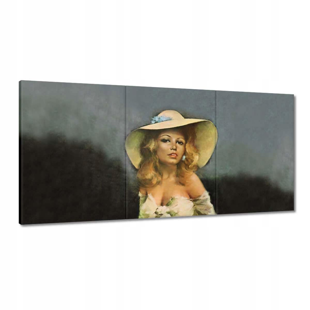 Obrazy 180x90 Brigitte Bardot Klobúk