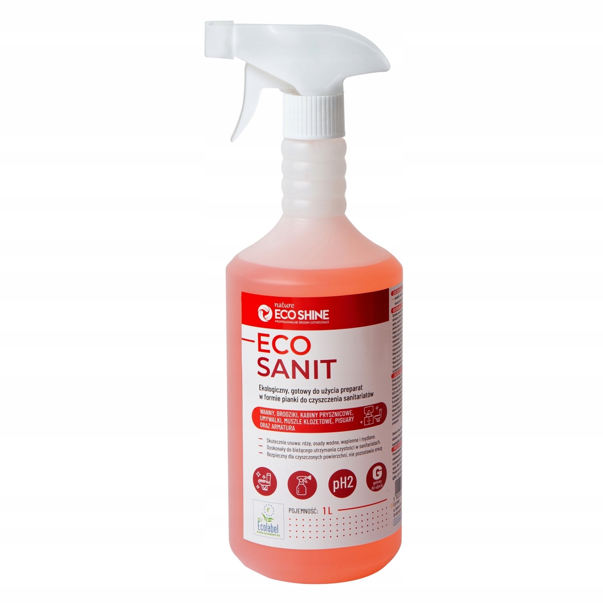 

Eco Shine ekologiczny płyn czyszczenia toalet 1L