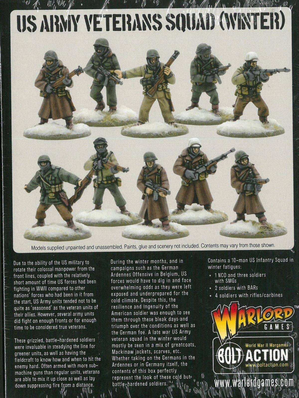 Bolt Action US Army Veterans Squad (Winter) System Bolt Action