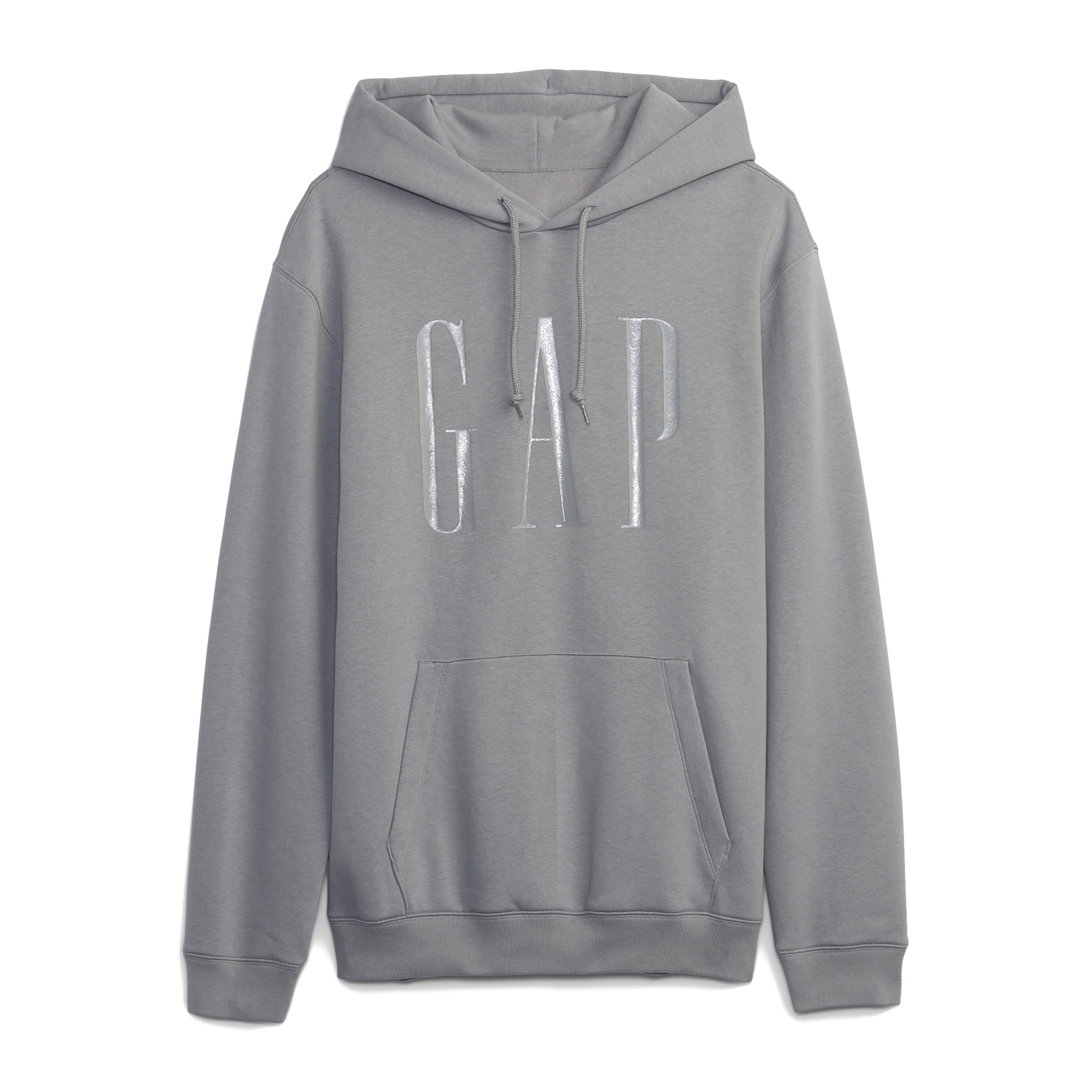 Gap Mikina s logem a kapucí šedá