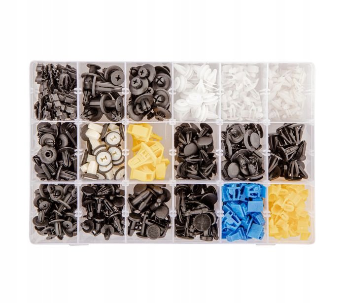 КОМПЛЕКТ АВТОМОБІЛЬНИХ ЗАТИСКАЧІВ HONDA, 418 ШТ.