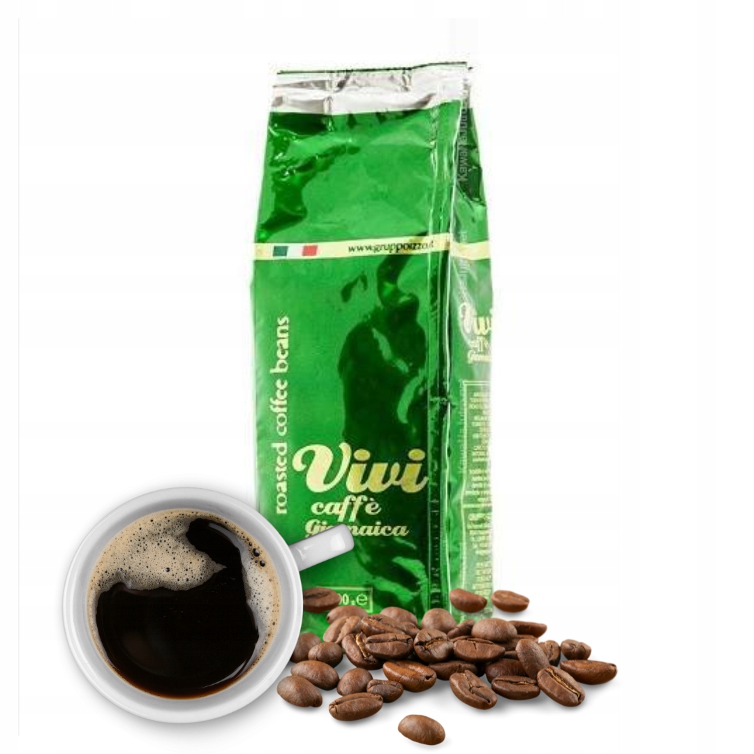 Kawa ziarnista1 kg , mieszana Izzo Vivi Giamaica , opakowanie 1000 g