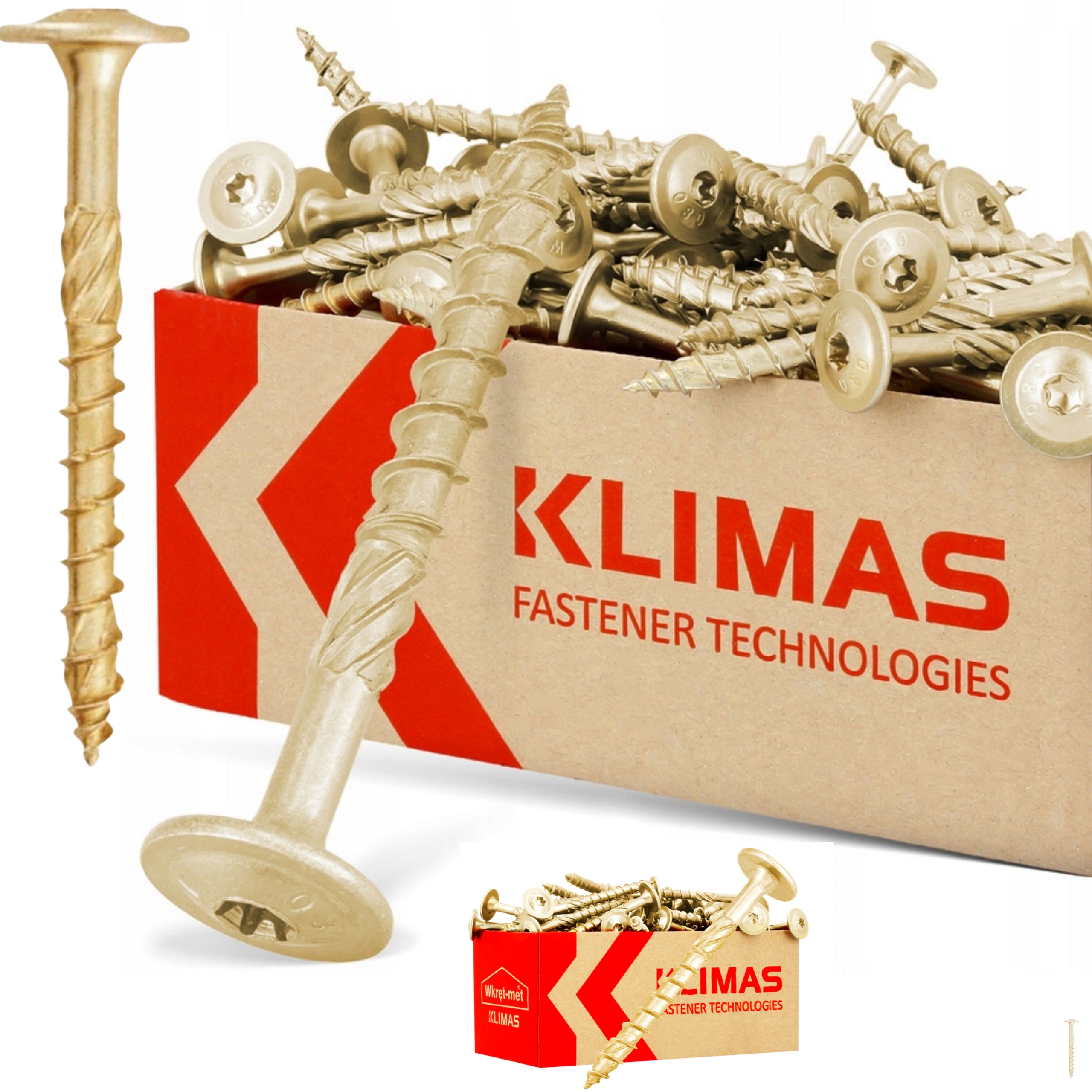 

Wkręty Ciesielskie Do Drewna Torx 8X60 50szt