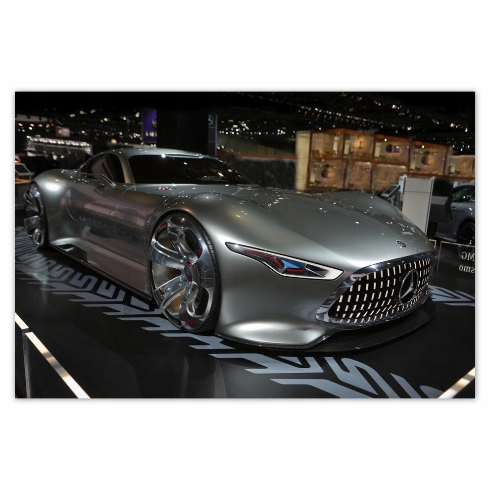 

Plakat 60x40 Futurystyczny Mercedes