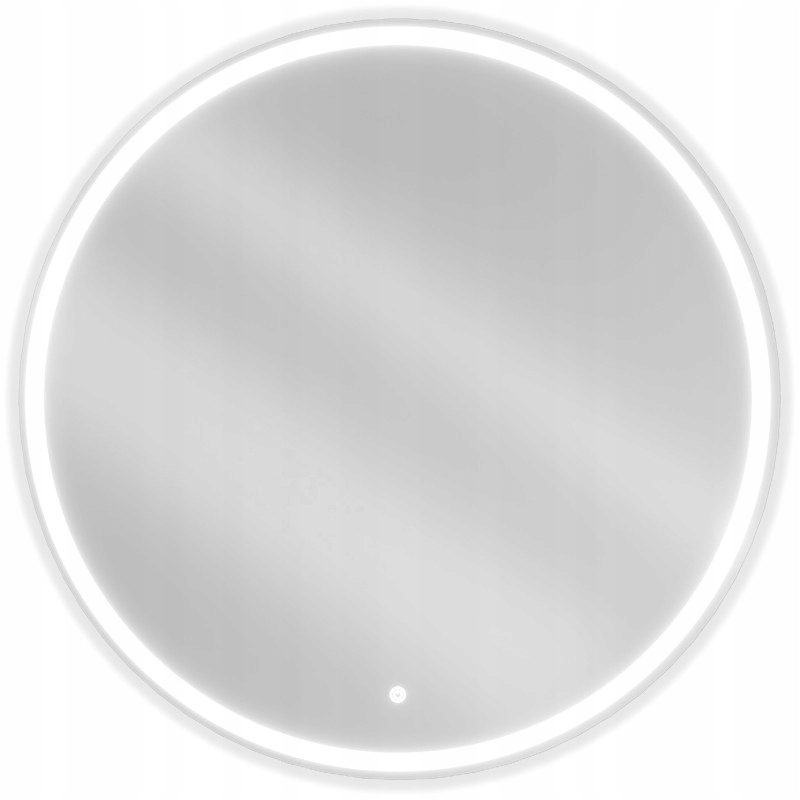 Mexen Gobi podsvícené koupelnové zrcadlo 90 x 90 cm, Led 6000K, ventilátor