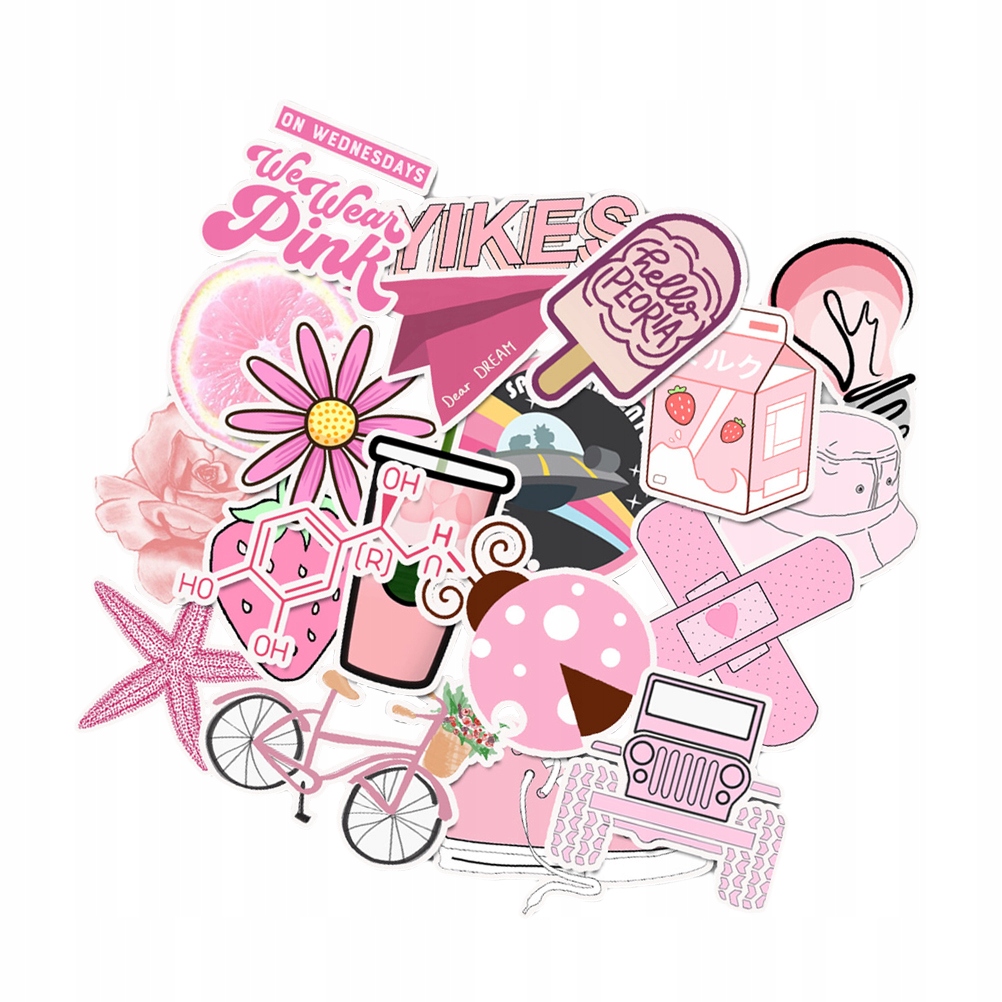 KARTONOWE NAKLEJKI NA LAPTOPA BAGAŻ NA BUTELKI Z WODĄ