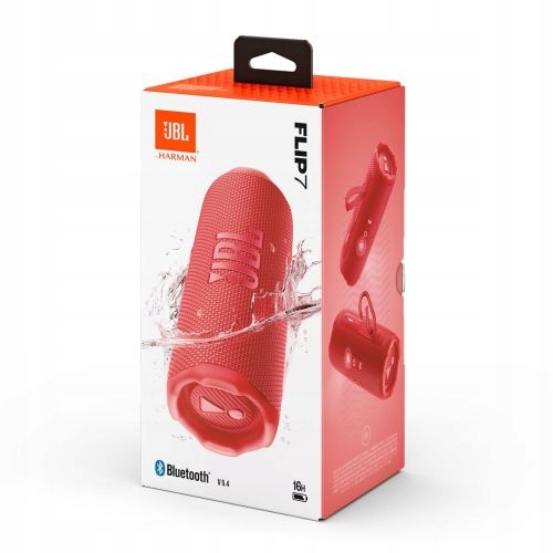 Jbl Flip 7 Bluetooth Wireless Speaker Red Eu