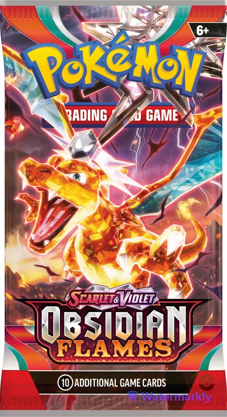Pokémon TCG: Scarlet & Violet Obsidian Flames Booster Oryginalny Angielski