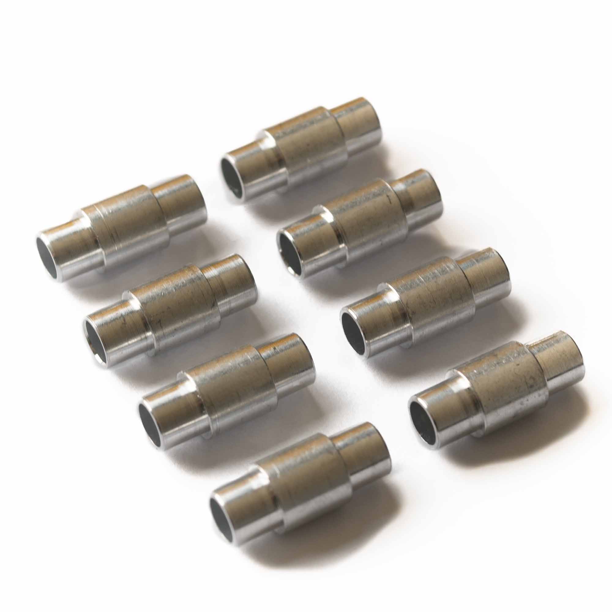 Tulejki dystansowe do rolek sportowych łożysk 6mm x24x10mm 8szt ośki
