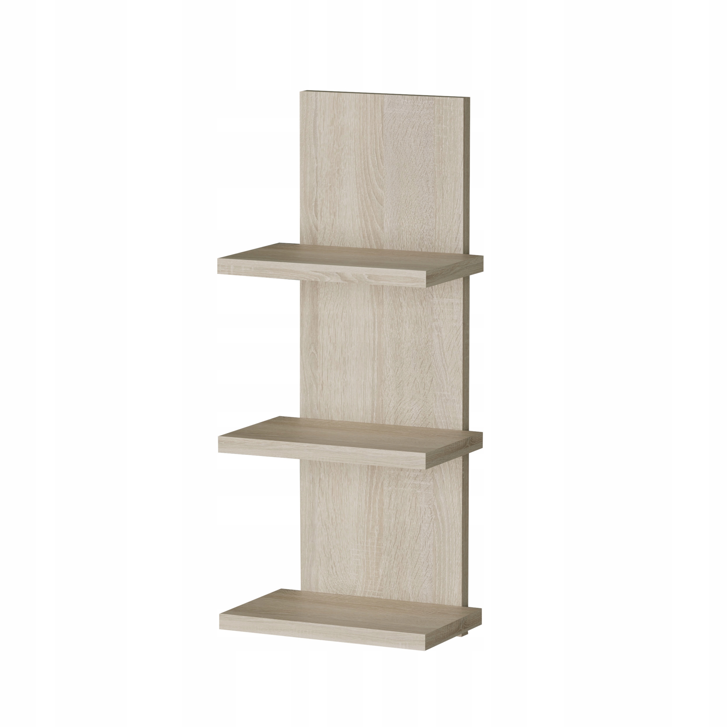 

Półka dąb sonoma mocna panel 3 półki