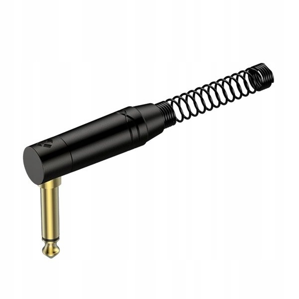 

Roxtone RJ2RPP-BG Wtyk Jack Mono Kątowy