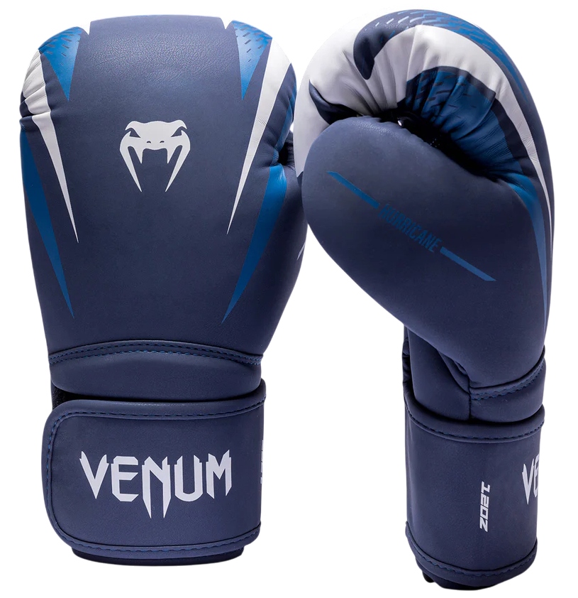 Venum Boxerské rukavice Boxing Gloves Hurricane Midnight Blue/White 14OZ