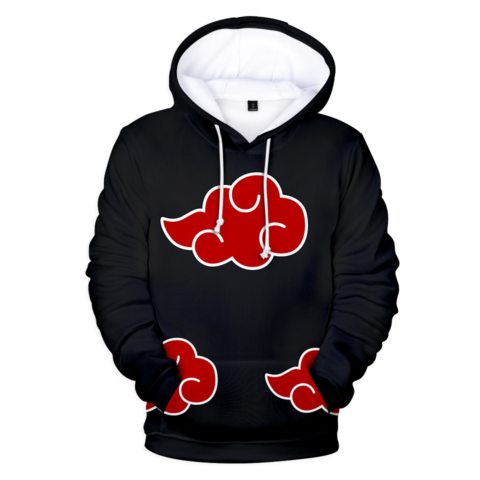 

Bluza Z Kapturem Męska 3D Naruto Anime Wzory L