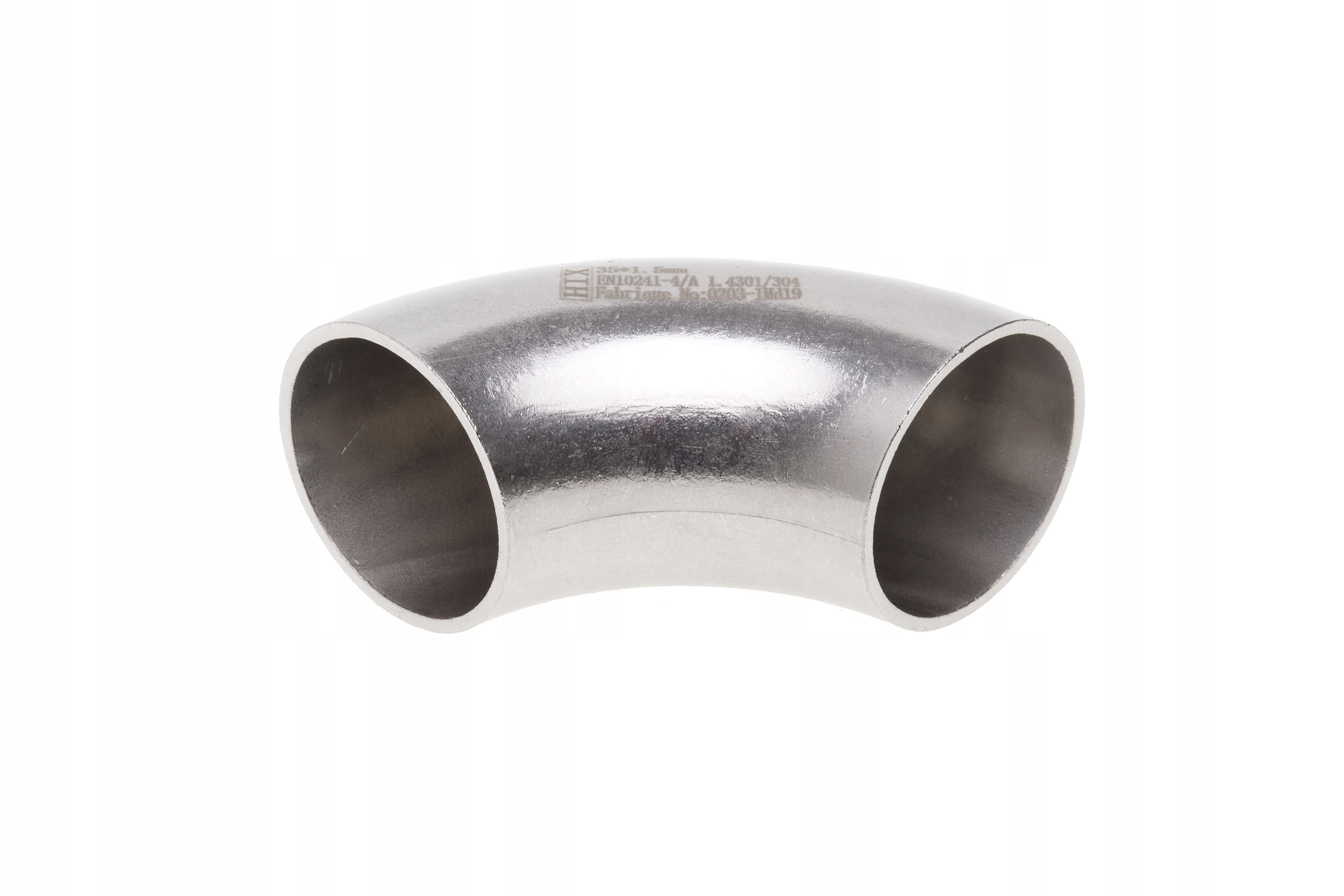 

Kolanko nierdzewne kolano hamburskie fi 35x1,5 mm